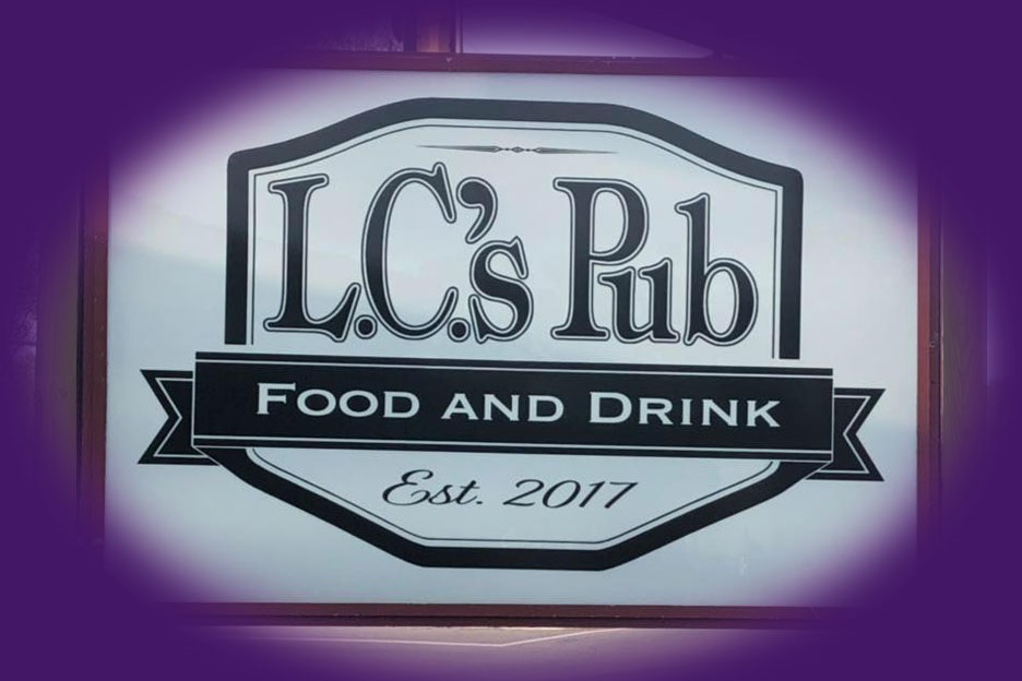 L.C.'s Pub sign