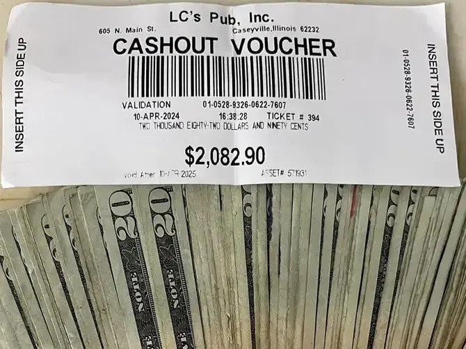 bar cashouts caseyville il